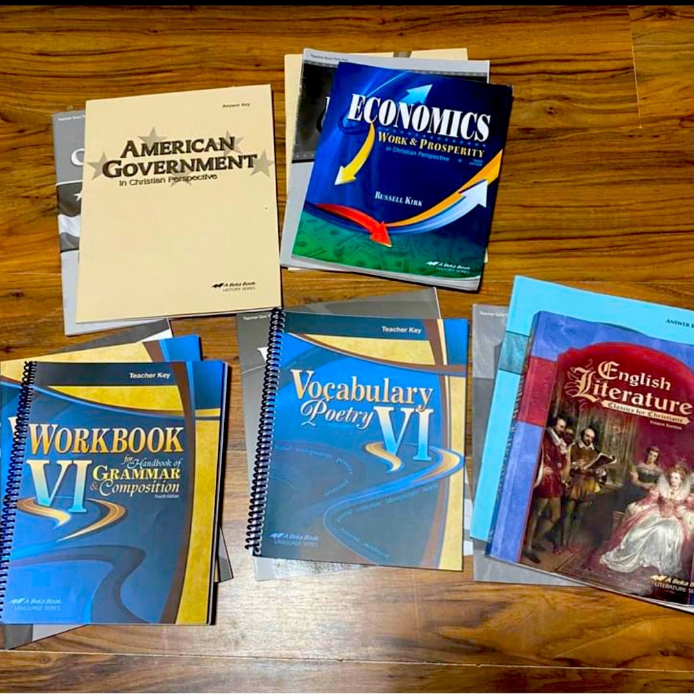 12th Grade Abeka Curriculum. EUC!